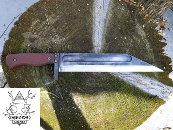 Nordic Reaver - ciężki nóż obozowy - oliv