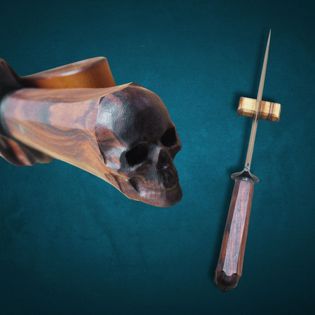 Mortalis - sztylet z czaszką (Unikat) na zamówienie