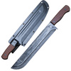 Fallout - duży nóż obozowy w stylu industrialnym natural micarta